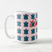 Mug Couverture Sherpa à motif tortue personnalisé (Gauche)