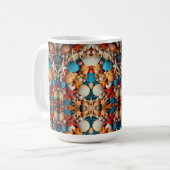 Mug Couverture Sherpa Mosaïque de Coquillages (Devant gauche)