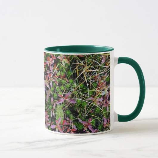 Mug Couverture végétale colorée d'automne (Droite)