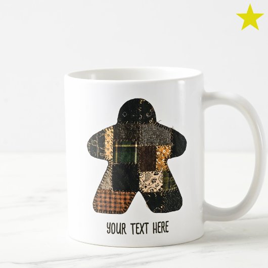 Mug Couvre-lit Patchwork d'Automne Douillet Meeple Jeu