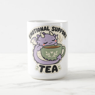 Mug Couvre-théière de soutien émotionnel Dragon Lavand