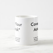 Mug Couvrez votre Asterisk* (Centre)