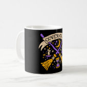 Mug Coven Club Halloween Witch Night Sky (Devant gauche)