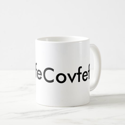 Mug Covfefe (Devant droit)