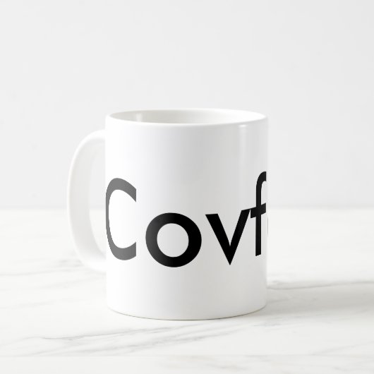 Mug Covfefe (Devant gauche)