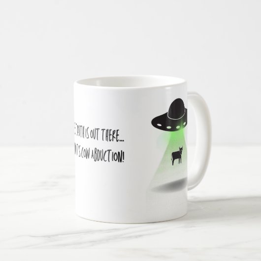 Mug Cow Abduction (Devant droit)