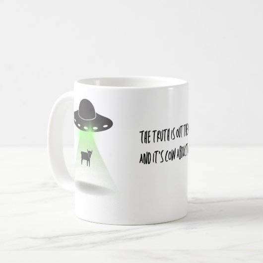 Mug Cow Abduction (Devant gauche)