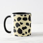 Mug Cow Animal Skin Colour Pattern Design  (Gauche)