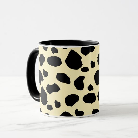 Mug Cow Animal Skin Colour Pattern Design  (Devant gauche)