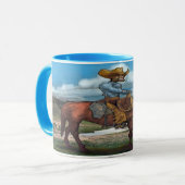 Mug Cow-boy (Devant gauche)