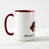 Mug Cow-boy en ruine de Bronc (Gauche)