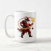 Mug Cow-boy Santa au Lasso Tournoyant (Gauche)