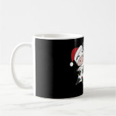 Mug Cow Cheerful Christmas Winter Animals (Gauche)