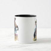 Mug Cow-girl sur le cheval (Centre)