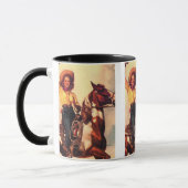Mug Cow-girl sur son cheval (Gauche)