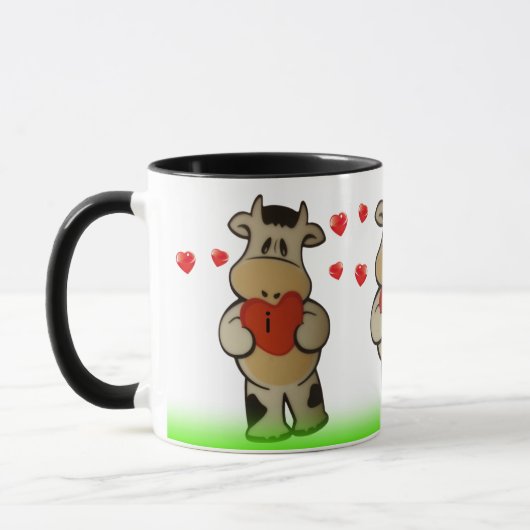 Mug Cow I love you Mok (Links)
