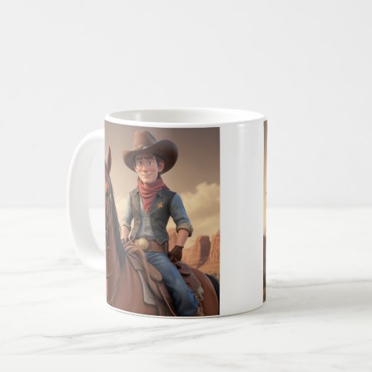 Mug Cowboy (Devant gauche)