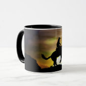 Mug Cowboy Bronc Rider Bucse Horse (Devant gauche)