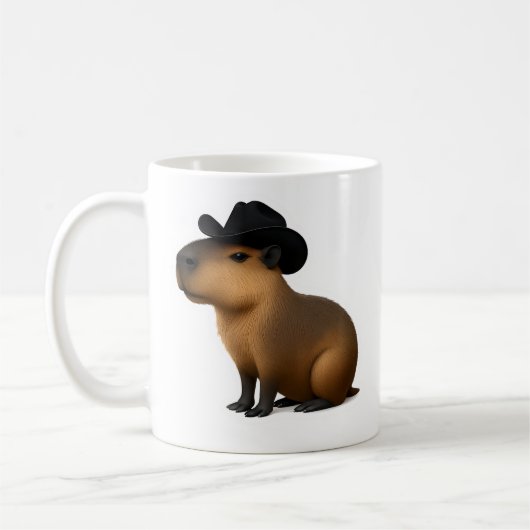 Mug Cowboy Capabara (Gauche)