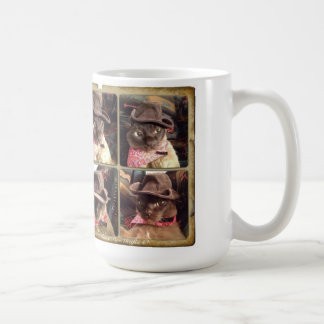 Mug Cowboy Chat x 4