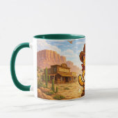 Mug Cowboy Cliff - Moustaches à travers le temps (Gauche)