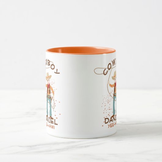 Mug Cowboy cool avec lasso anniversaire de enfant Part (Centre)