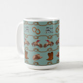 Mug Cowboy Country Western  (Devant gauche)