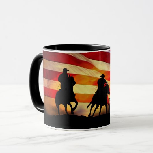 Mug Cowboy Country Western Rodeo (Devant gauche)