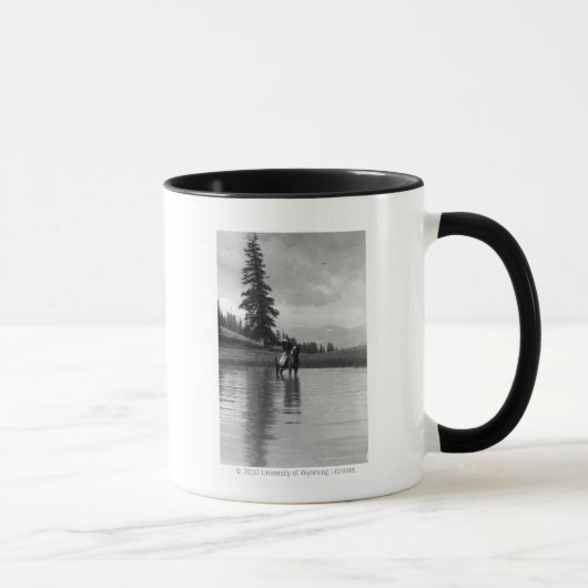 Mug Cowboy dans un étang (Droite)