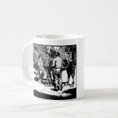 Mug Cowboy et cheval Pays Western Rodeo Art (Devant gauche)