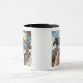 Mug Cowboy et chien sur le cheval (Centre)