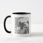 Mug Cowboy faisant le café à l'intérieur du (Gauche)