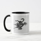 Mug Cowboy Ned Coy Riding Bucking Bronco Nommé (Gauche)