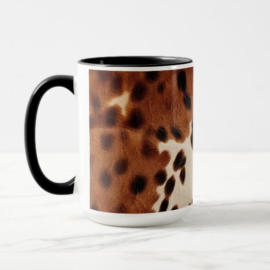 Mug Cowboy noir Brown occidental (Gauche)