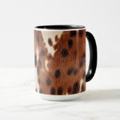 Mug Cowboy noir Brown occidental (Devant droit)