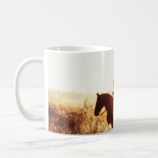 Mug Cowboy Portrait USA Flag Thème. (Gauche)