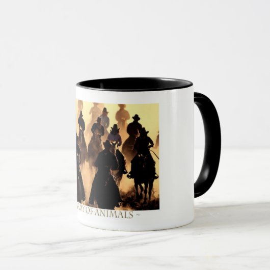 Mug Cowboys d'armée (Devant droit)