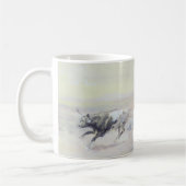 Mug Cowboys du Triangle de Bar par CM Russell (Gauche)