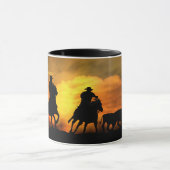Mug Cowboys et Steers Sunset sud-ouest (Centre)