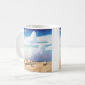 Mug Cowboys occidentaux vintages, Wagons couverts par  (Devant gauche)