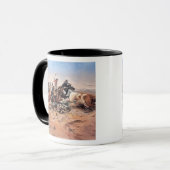 Mug Cowboys roping un boeuf, 1897 (huile sur la toile) (Devant gauche)