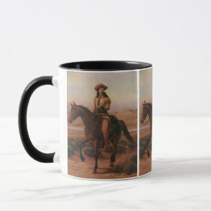 Mug Cowboys Vintage, Buffalo Bill sur Charlie par Cary