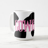 Mug cowgirl (Devant gauche)