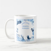 Mug cowgirl côtière bleue (Gauche)