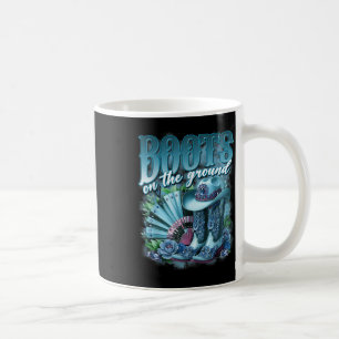 Mug Cowgirl Cowboy Western Rétro Boots Linedance sur D