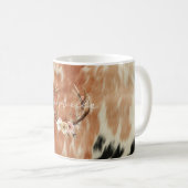 Mug Cowgirl Cowhal Floral Deer Antlers (Devant droit)