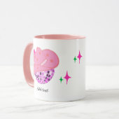 Mug Cowgirl Disco Rose Moderne (Devant gauche)