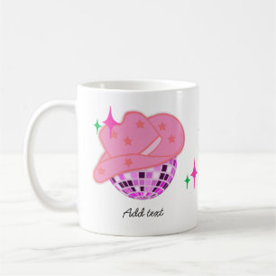Mug Cowgirl Disco Rose Moderne