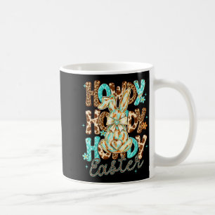 Mug Cowgirl occidental bonjour lapin léopard de Pâques