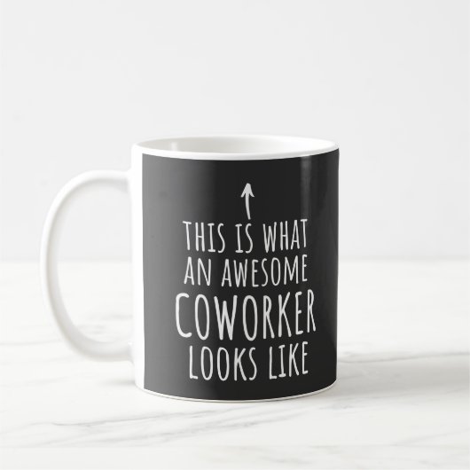 Mug Coworker Gift, Coworker Mug, Awesome Coworker (Gauche)